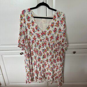 Sezane Melinda Dress Jardin Secret - Size 46
